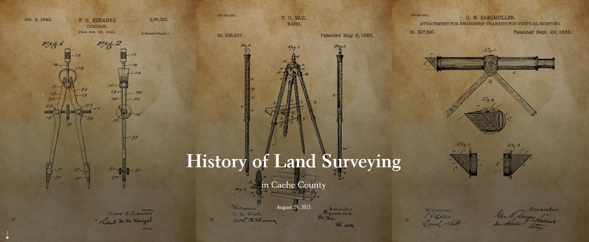 history of land surveying page image