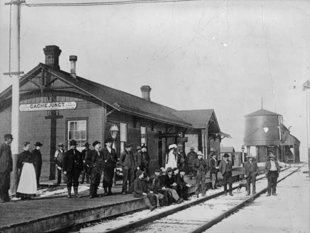 Bureau of Valuation maps for locating section corners and other historical information for Cache County Railroads.
