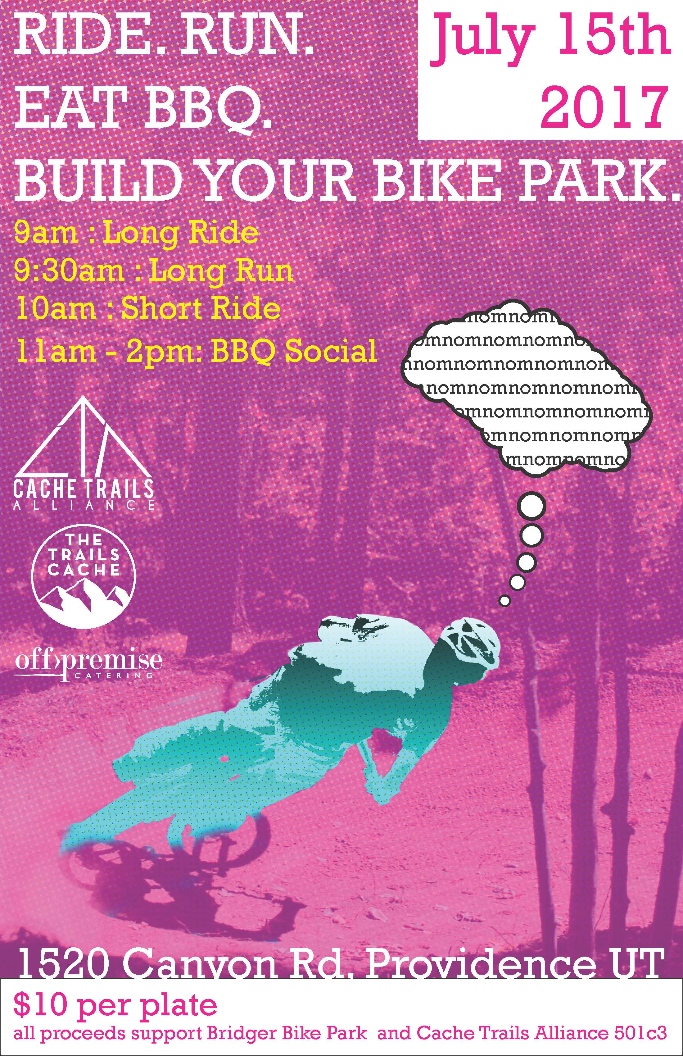 Build Bridger Bike Park and Eat Great food