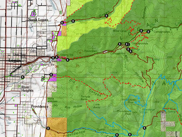 The Trails Cache is a good place to start when planning your next hike. View trail maps, volunteer, and see what is going on in your community.
